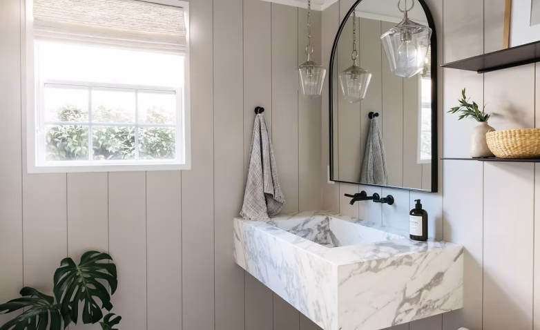 Office Powder Bath Addition